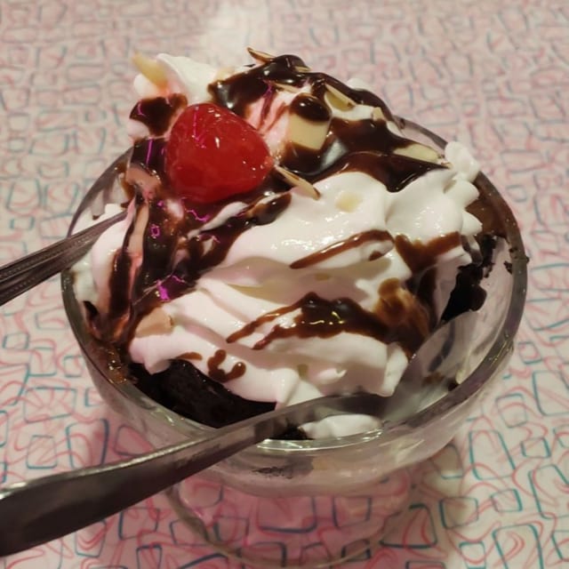 Brownie Sundae.