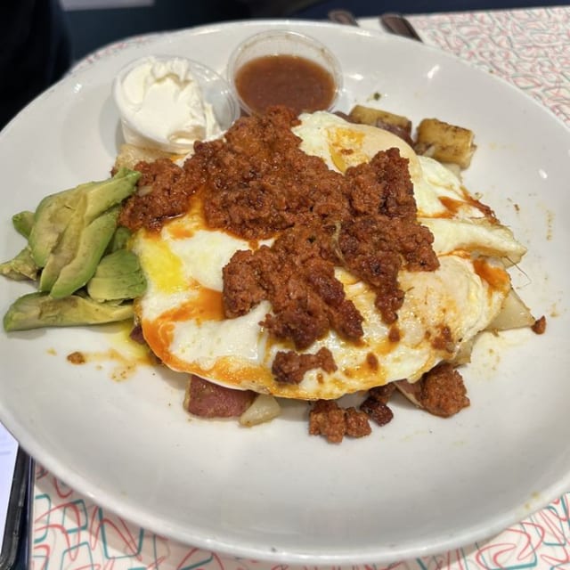 Chorizo and Egg Bowl.
