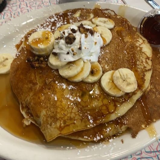 Bananorama Pancakes.