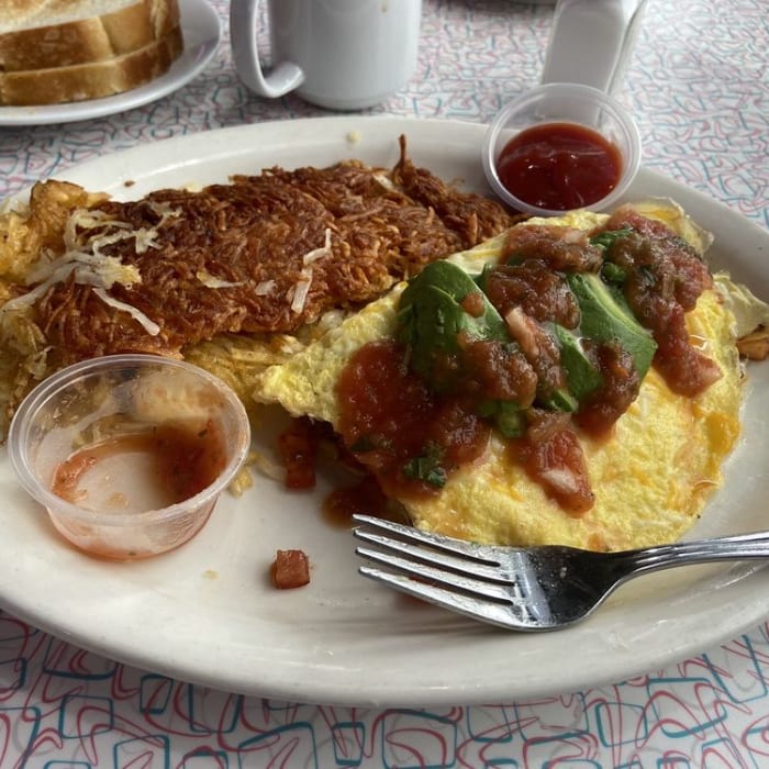 California Avocado Omelet.